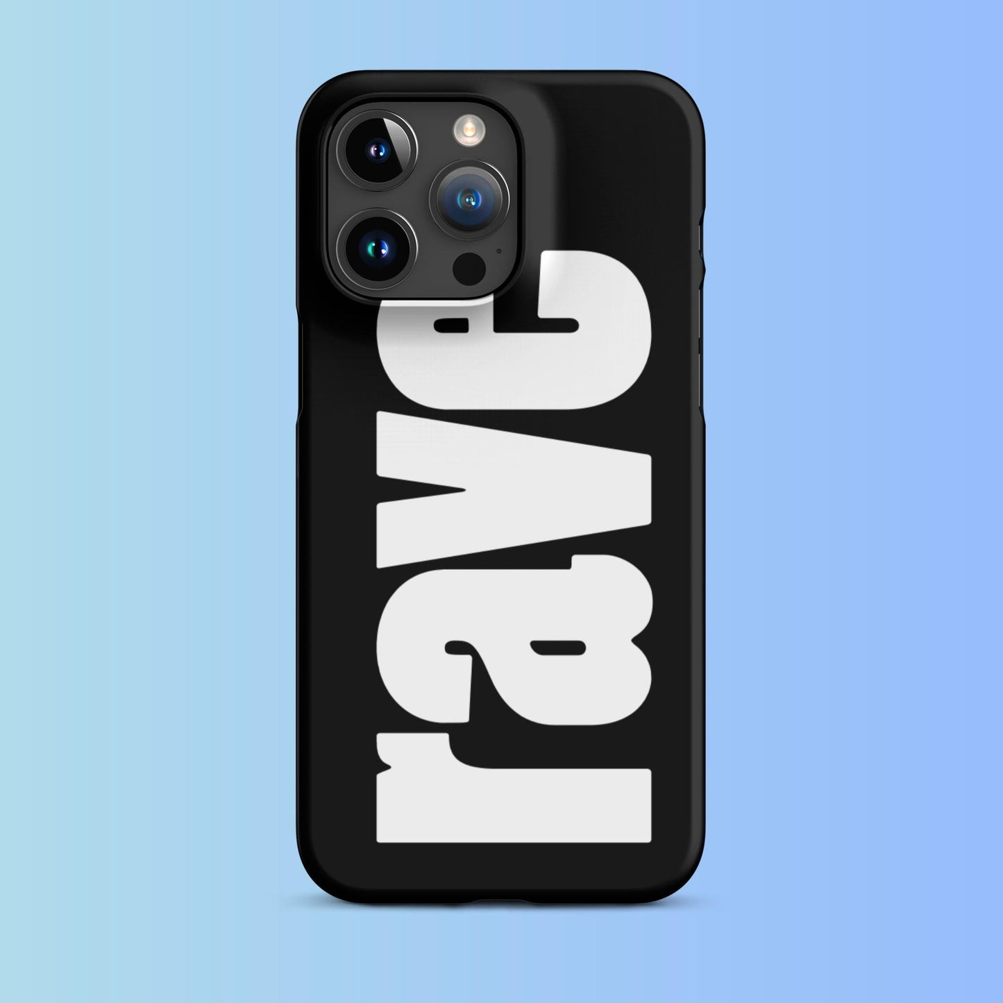 rave iPhone®-Hülle - einzigUnartig